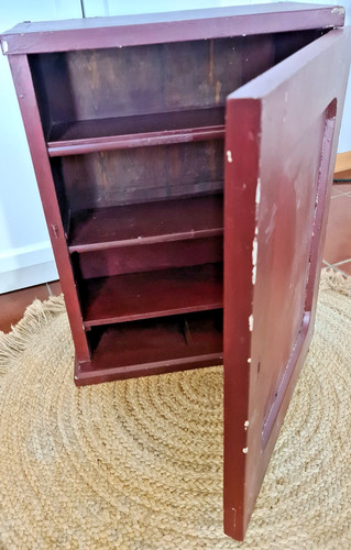 Alter hängeschrank kästchen - hängeschrank,