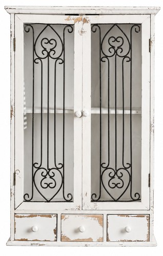 Wandschrank shabby chic - wandschrank,