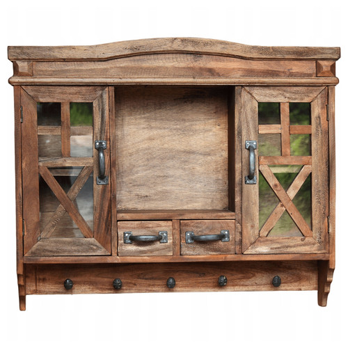 Wandschrank holz braun - wandschrank,