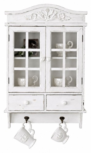 Wandschrank shabby chic - wandschrank,